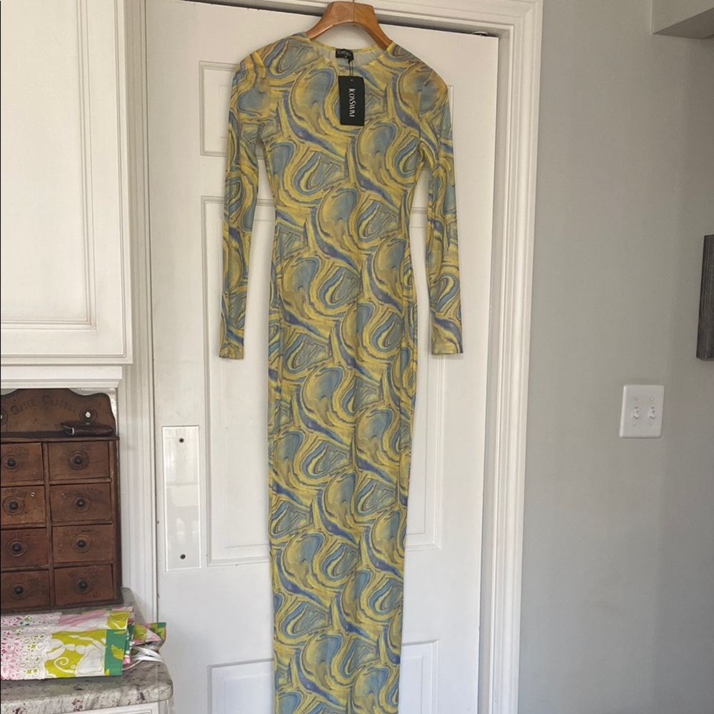 Icon Swim  New With Tag swim suit coverup. Full length 
Size S